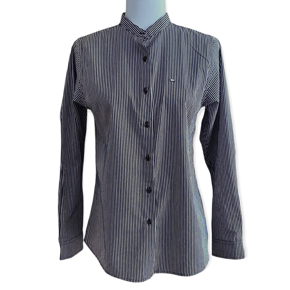 Peau Du Loup • Striped Recycled Cotton Button Up Shirt